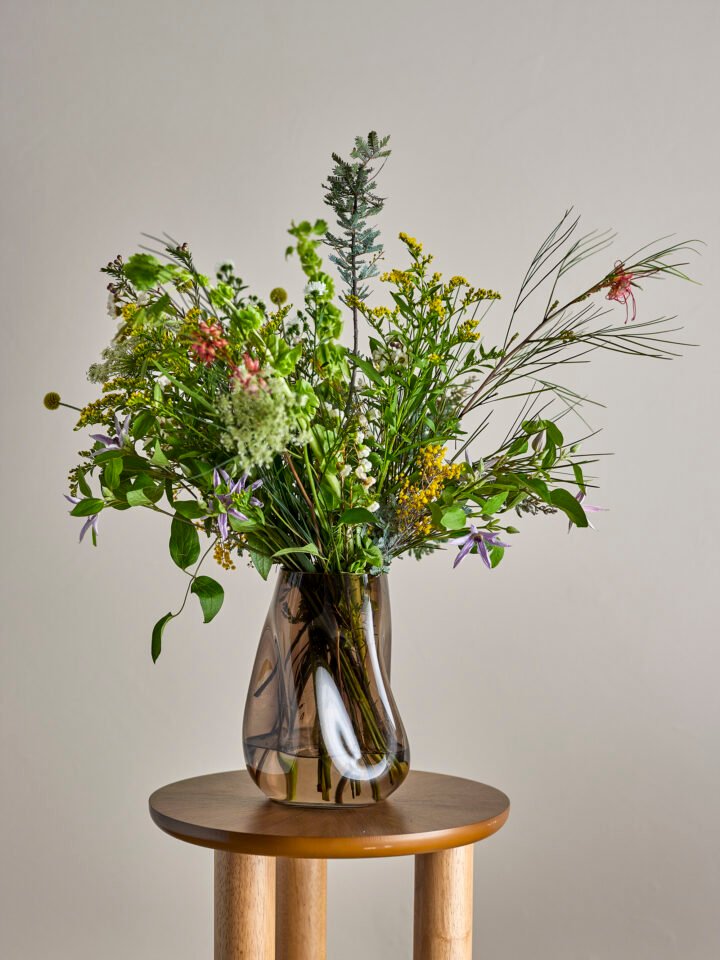 Bloomingville vaza Ingolf, ruda