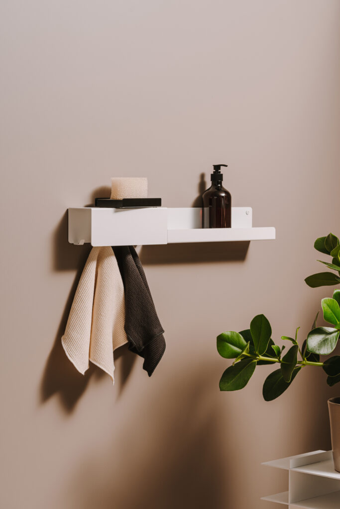 Fink lentynėlė su kabliukais NICE