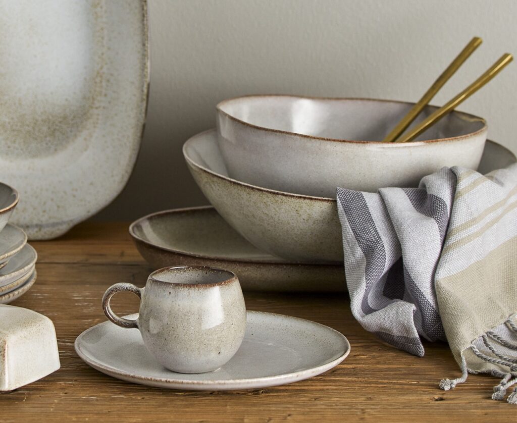 Puodelis Sandrine smėlinis, Bloomingville