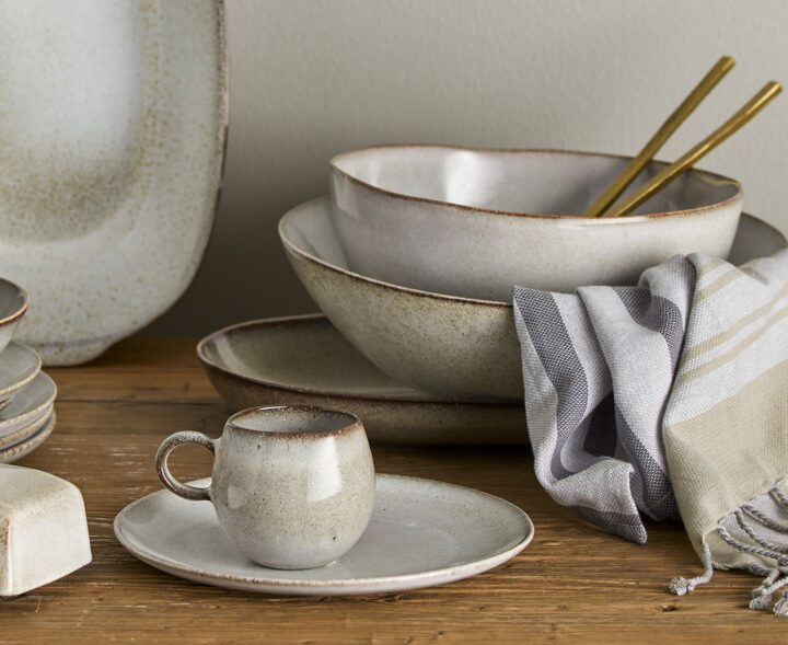 Puodelis Sandrine smėlinis, Bloomingville