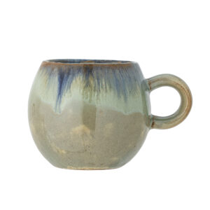 Puodelis Paula žalias su ąsele, Bloomingville