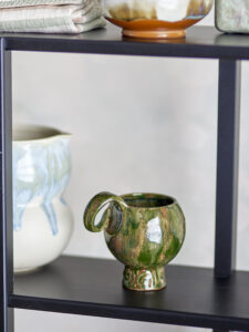 Puodelių rinkinys Avonlea žalias 4 vnt., Bloomingville